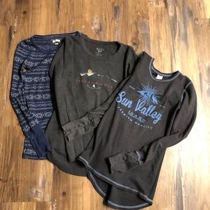 Set of 3 mountain thermals